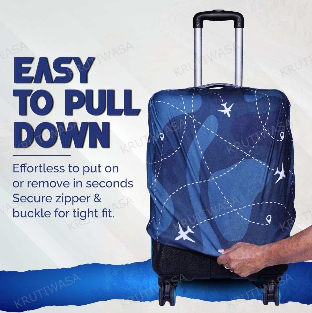 Protective Luggage Cover - Stylish Travel Protection -7