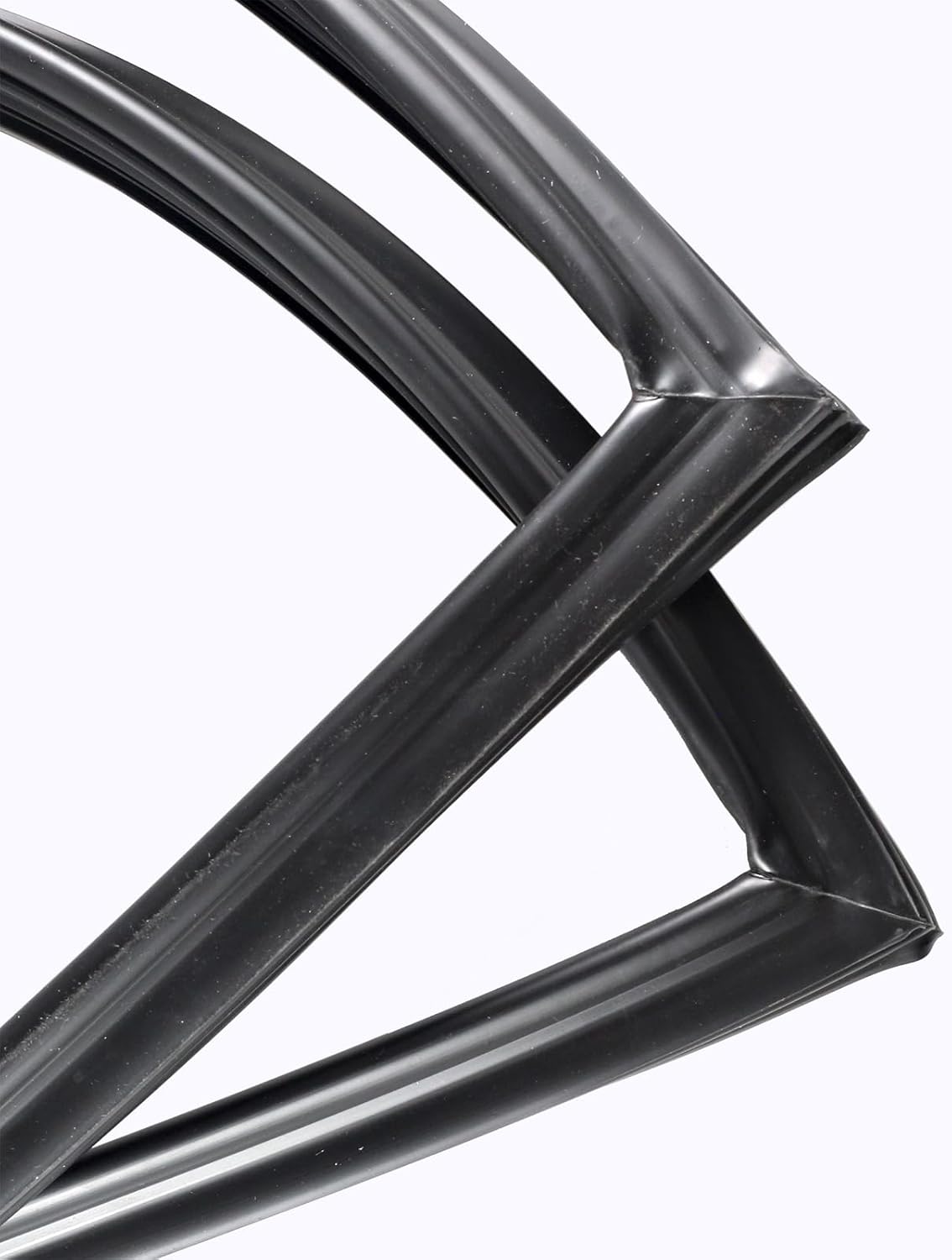 Refrigerator Door Gasket Black W10436253 Compatible With Whirl-pool May-tag Ken-more Refrigerator Replaces W10162895 W10164044 WPW10436253