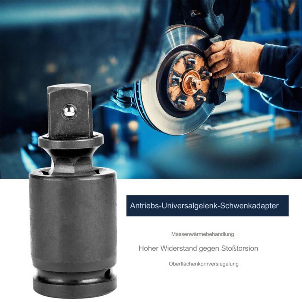 Ultimate Swivel Impact Socket Set - Drehbare Schlagschrauber Einsätze 1/4-1 Zoll