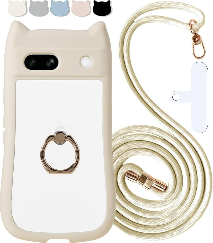 Amazon.co.jp: shinyle pixel 8a ケース クリア 猫耳 グーグルピクセル