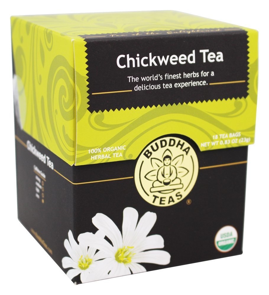 Buddha Teas - Organic Herbal Chickweed Tea 18 Bags