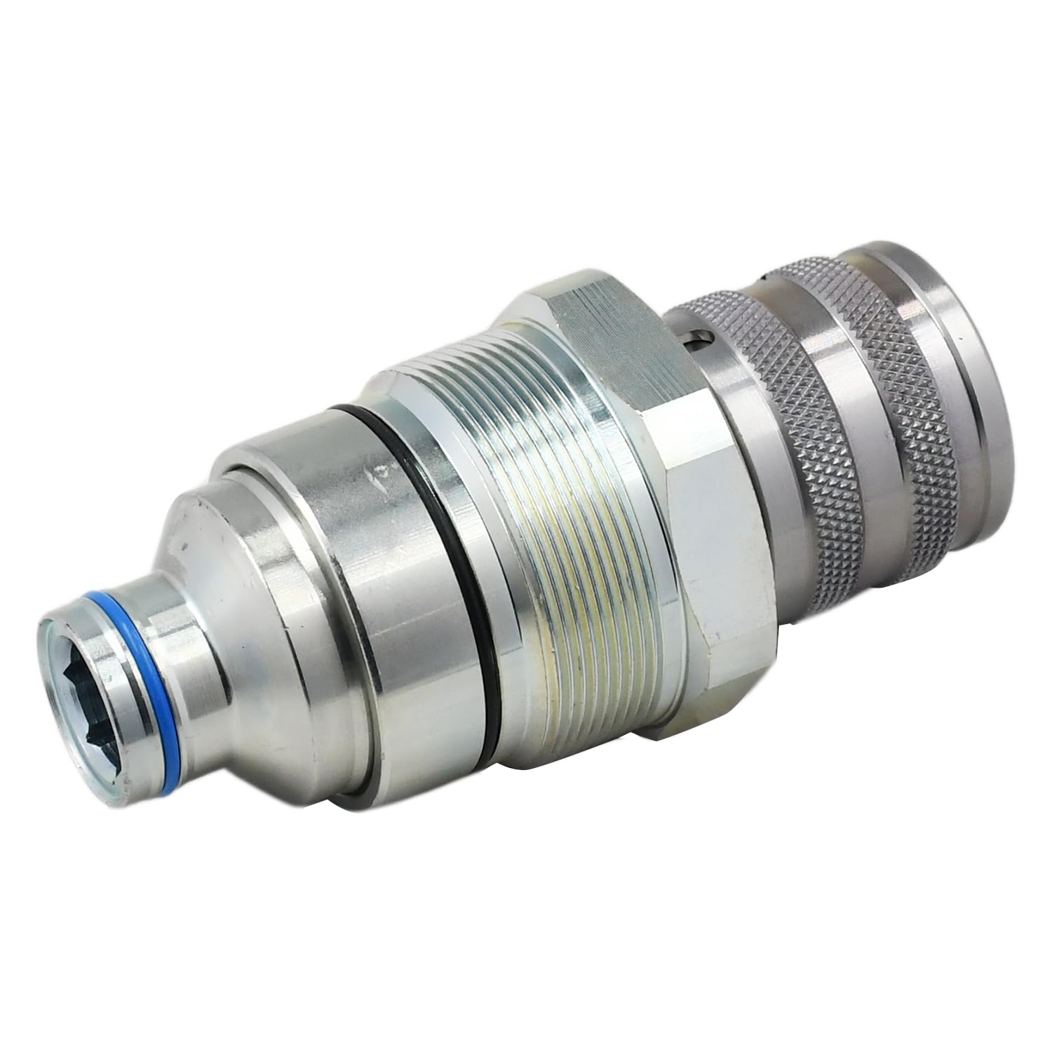 47396761 Acoplador hidráulico hembra plano 7246802 373-6968 compatible con New Holland Skid Steer Loader C227 C232 C238 L213 L215 L216 L218 L220 L221 L223 225 litros. 228 L230 L234