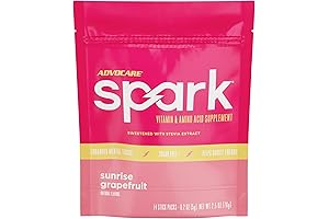 Spark Vitamin & Amino Acid Supplement - Focus and Energy Drink Mix with Stevia