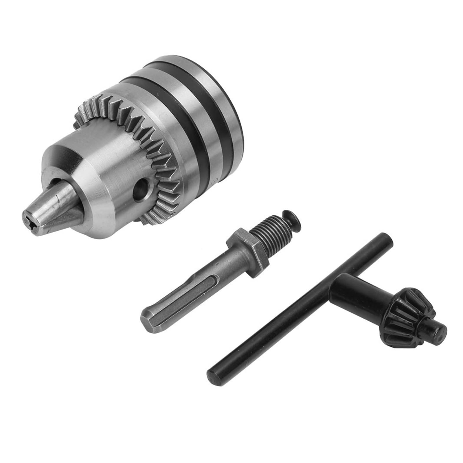 mandrino a chiave Kit adattatore for mandrino autoserrante da 3,0-16MM 1/2-20UNF tipo chiave con gambo tondo con