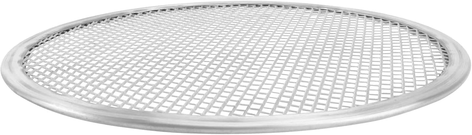 WTQZFRNSB Pizza pan, Pizza Mesh Baking Pan 16 Inches Aluminum Tray Home Kitchen Restaurant Pizza Steel(33cm)/11548(33cm)