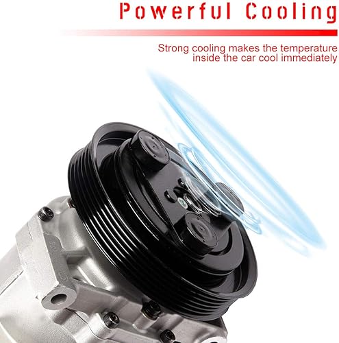 Miniatura 3 de cciyu Compresor de aire acondicionado para N-issan Sentra 2000-2006 reemplaza al compresor de CA para automóvil