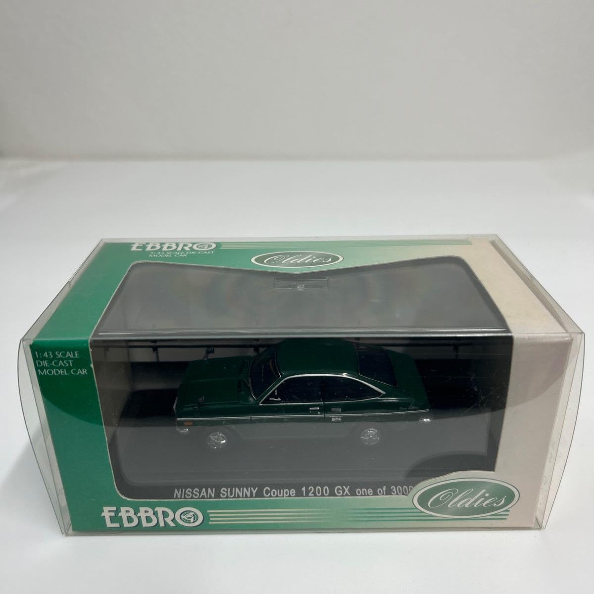 Amazon | EBBRO 1/43 NISSAN SUNNY COUPE 1200 GX Green エブロ 日産