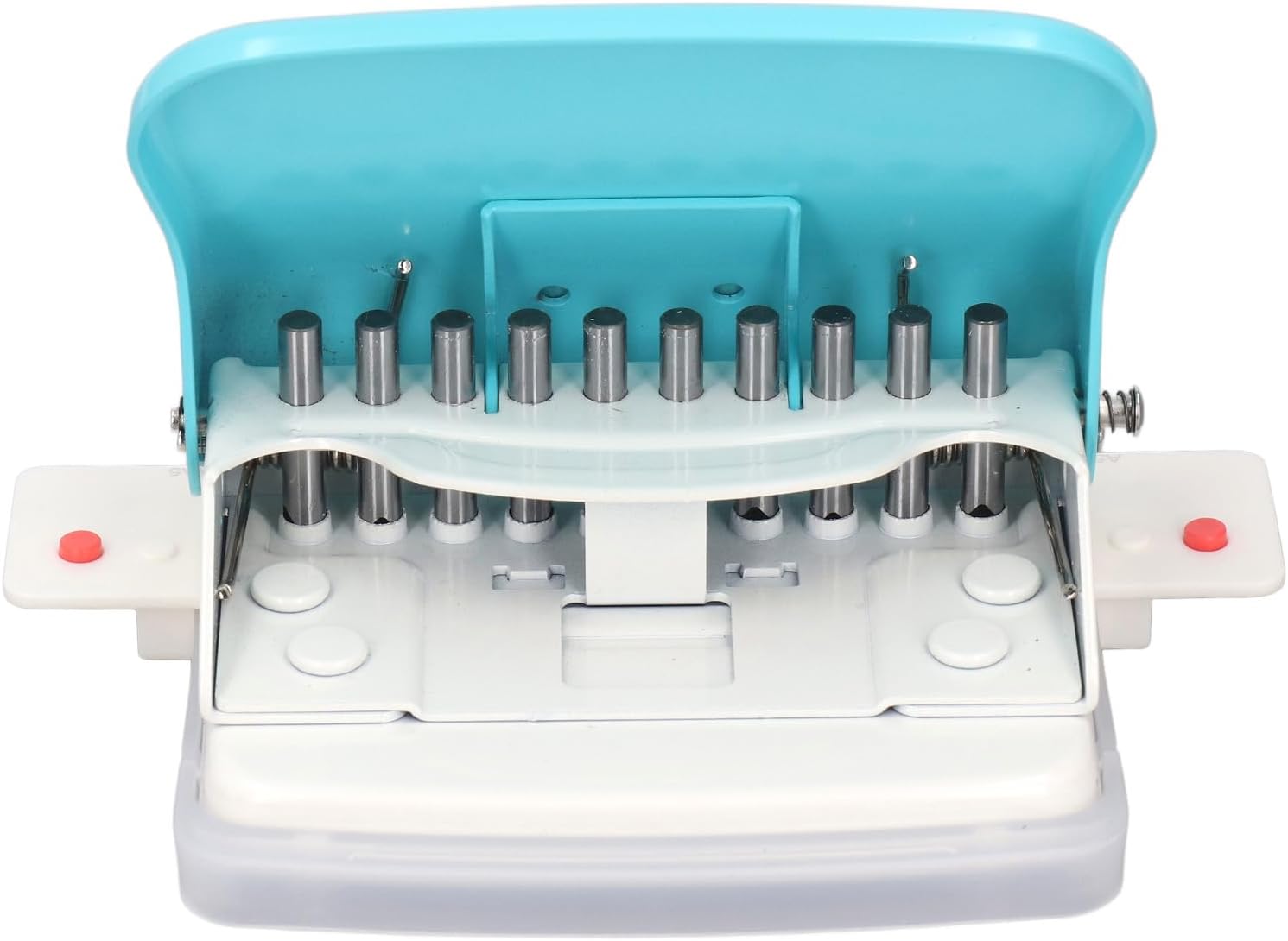 A4 A5 A6 A7 Portable Paper Binding Machine – Handheld Spiral for School and Home Use – Light Blue