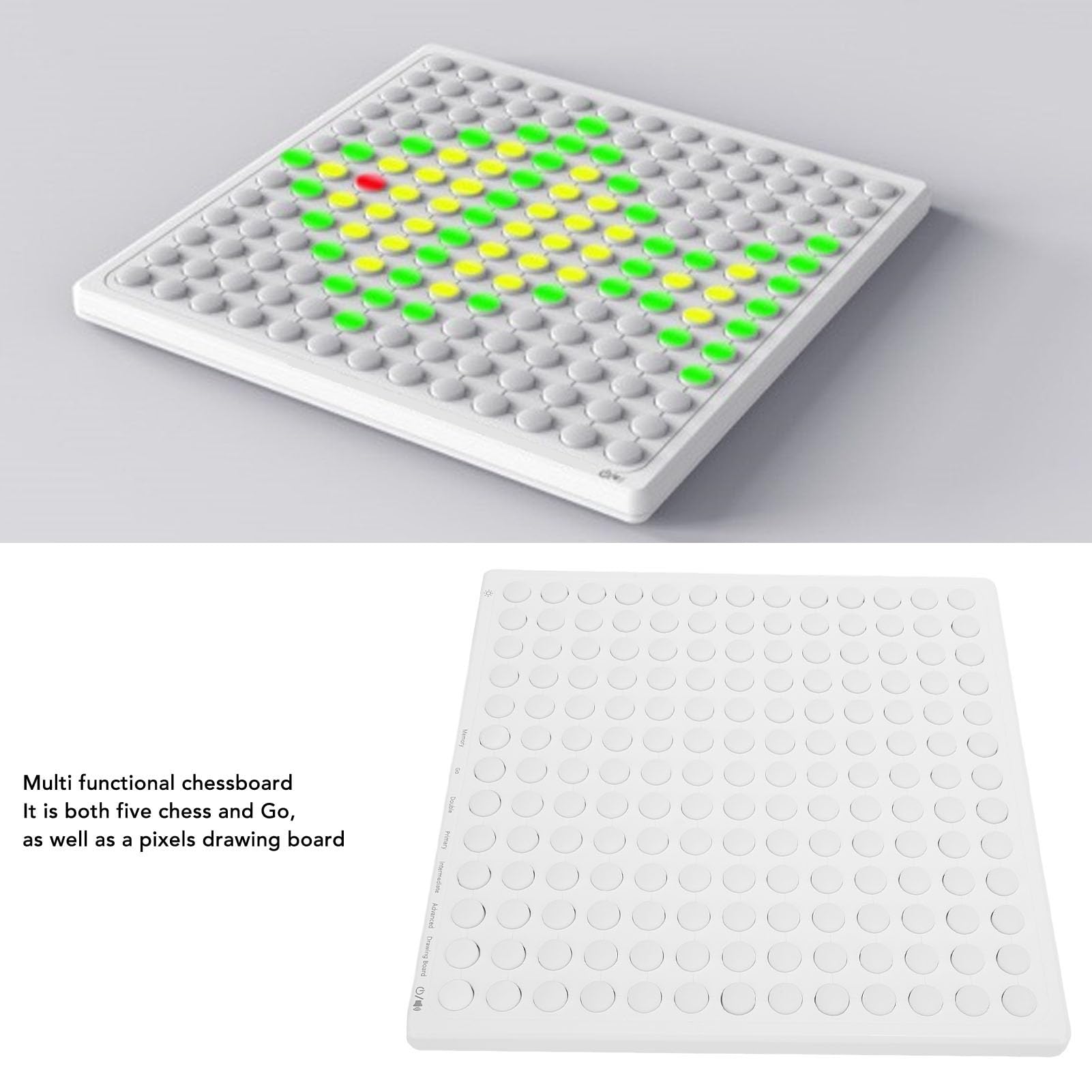 della Batteria Estesa, Giochi di Scacchi Intelligenti Elettronici AI, Design per gli Occhi per la Famiglia di Feste di Viaggio, Portatile e Versatile con Intrattenimento Calmante per