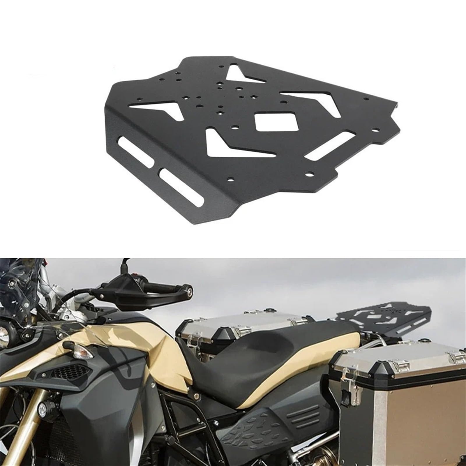 Uchwyt Topcase Pasuje do BMW F800GS F700GS F650GS Adventure 2008-2018 Tylny bagażnik motocyklowy motocyklowy Wspornik