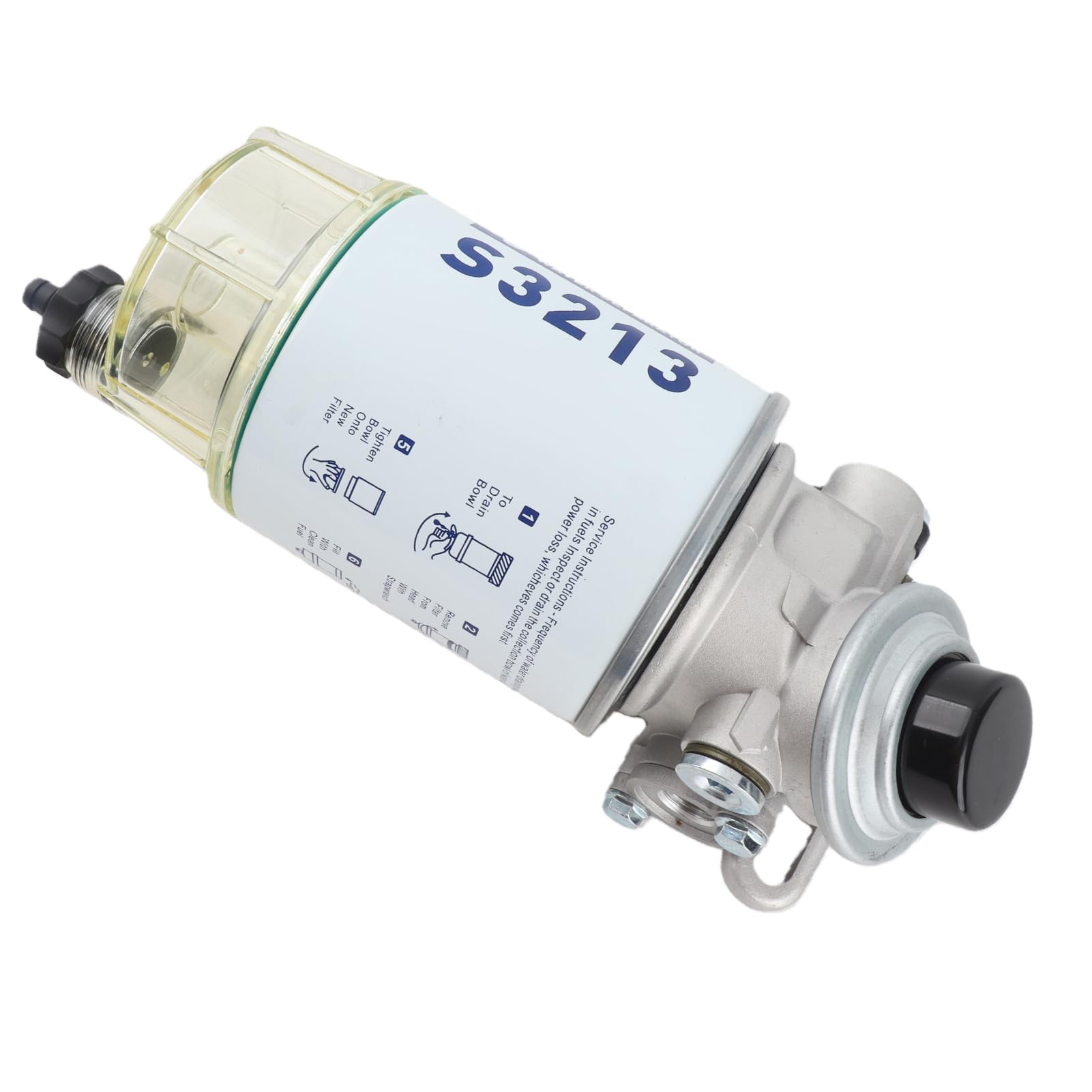 Yctze filtre à carburant séparateur d'eau Kit complet filtre à carburant marin séparateur d'eau Kit complet filtre remplace les pièces de moteur hors-bord de bateau S3227