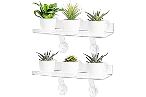 2 Pack Extensible Window Shelf for Plants