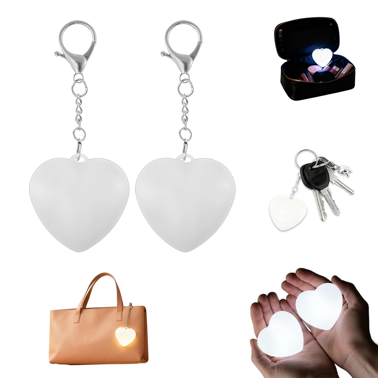 Amazon.com: Huiteng XR Love Wallet Tote Bag Touch Sensing Light