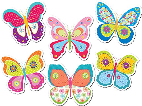 Creative Teaching Press Butterflies 10-Inch Jumbo Designer Cut-Outs (7045)