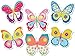 Creative Teaching Press Butterflies 10-Inch Jumbo Designer Cut-Outs (7045)