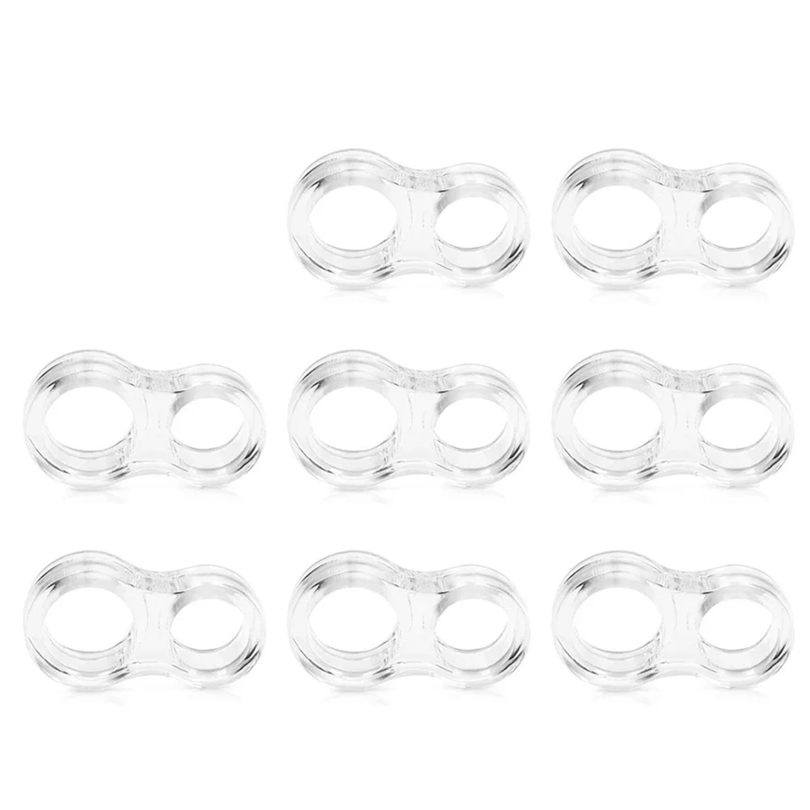 Door Stop Security Protection Doorstop House Door Stop Transparent Silicone Handle Protector Home Hardware Ding Prevention Guard(8Pcs-A)