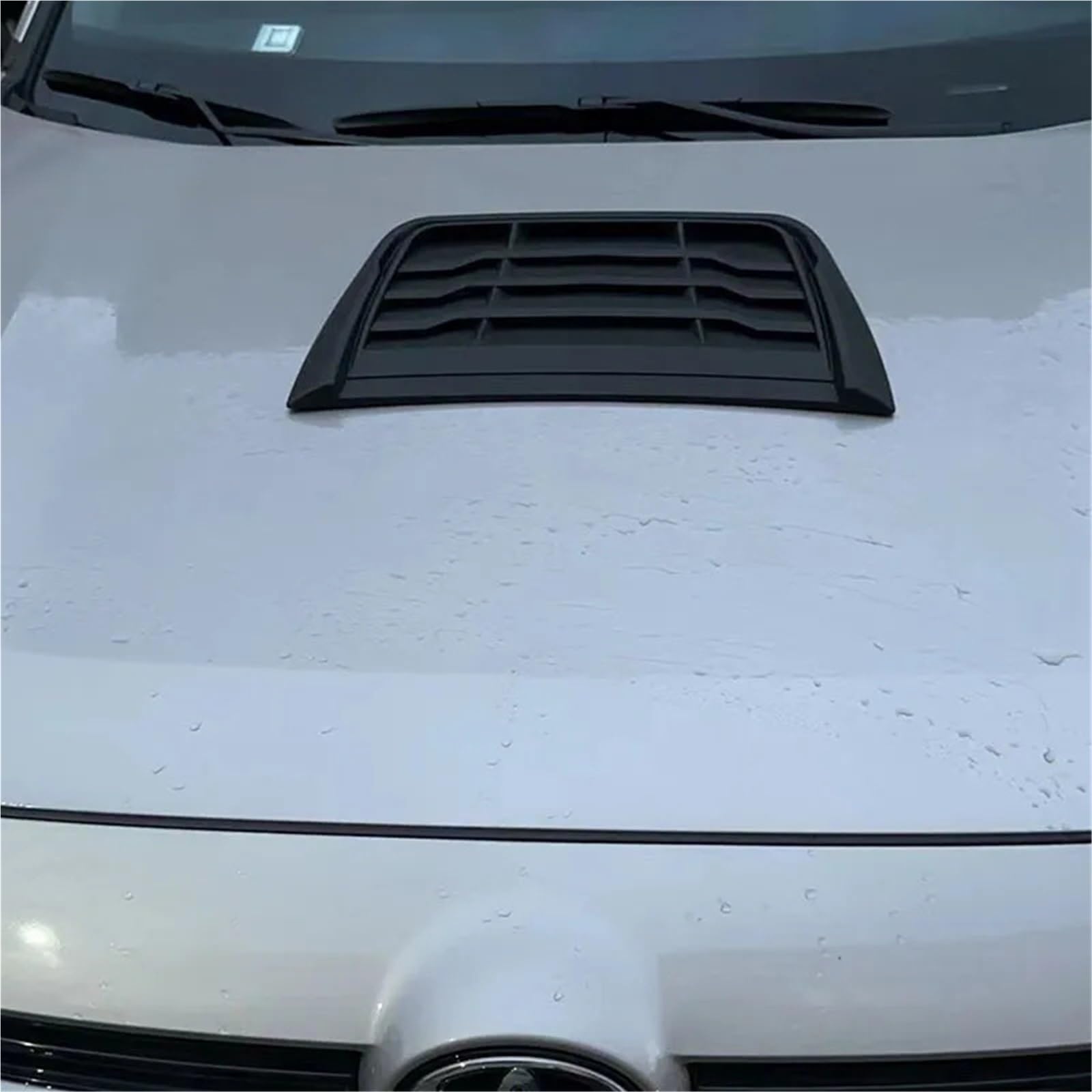 Ventilación del capó redondo negro Entrada aire capó | Tapa de salida de aire del motor Ront, deflector automático modificado