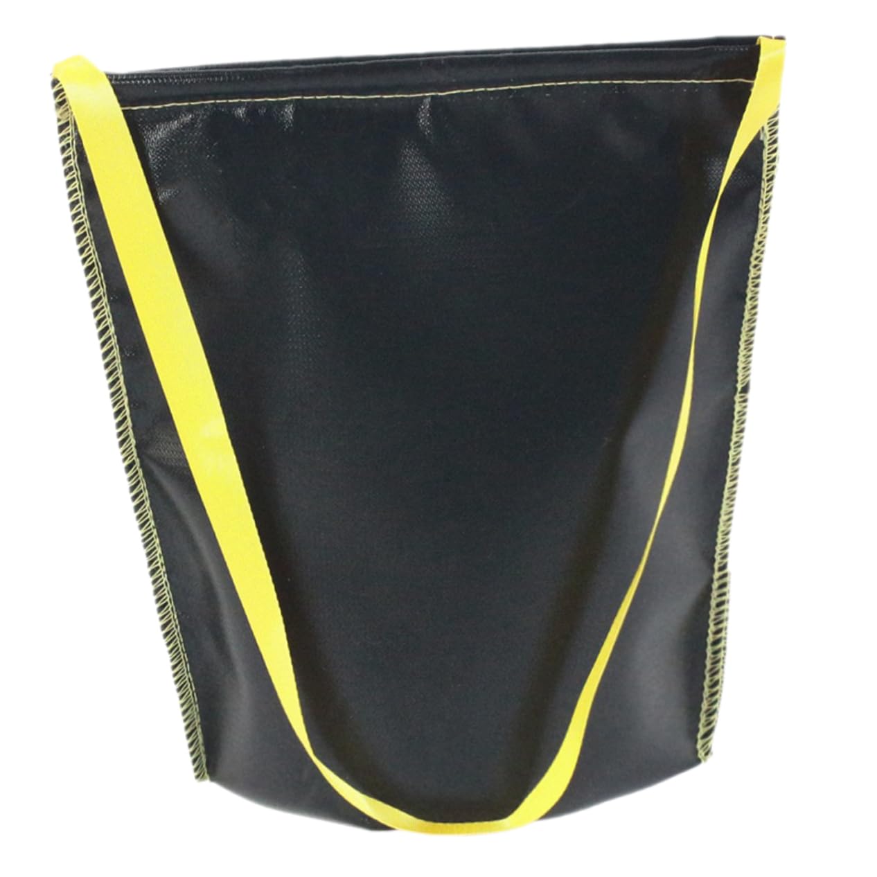 Anneome Borsa Ignifuga Nera in Nylon e Silicone Manico per Stoccaggio Carbone Portatile