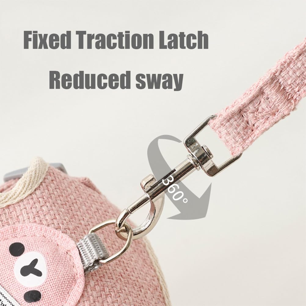 Zwergkaninchen-Harnisch, Kaninchen-Leine, Accessoires für Chihuahuas, Halsbänder & Leinen für Kleintiere, verstellbare atmungsaktive Leine (Grau)