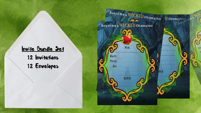 amazon-com-silly-goose-gifts-descendant-series-themed-invitations-kids-party-invite-supply-cards-with-envelopes-24-pc-set-home-kitchen for Descendants 3 Invitations Free Printable Amazon.com : Silly Goose Gifts Descendant Series Themed Invitations - Kids Party Invite Supply Cards with Envelopes (24 pc Set) : Home & Kitchen for Descendants 3 Invitations Free Printable