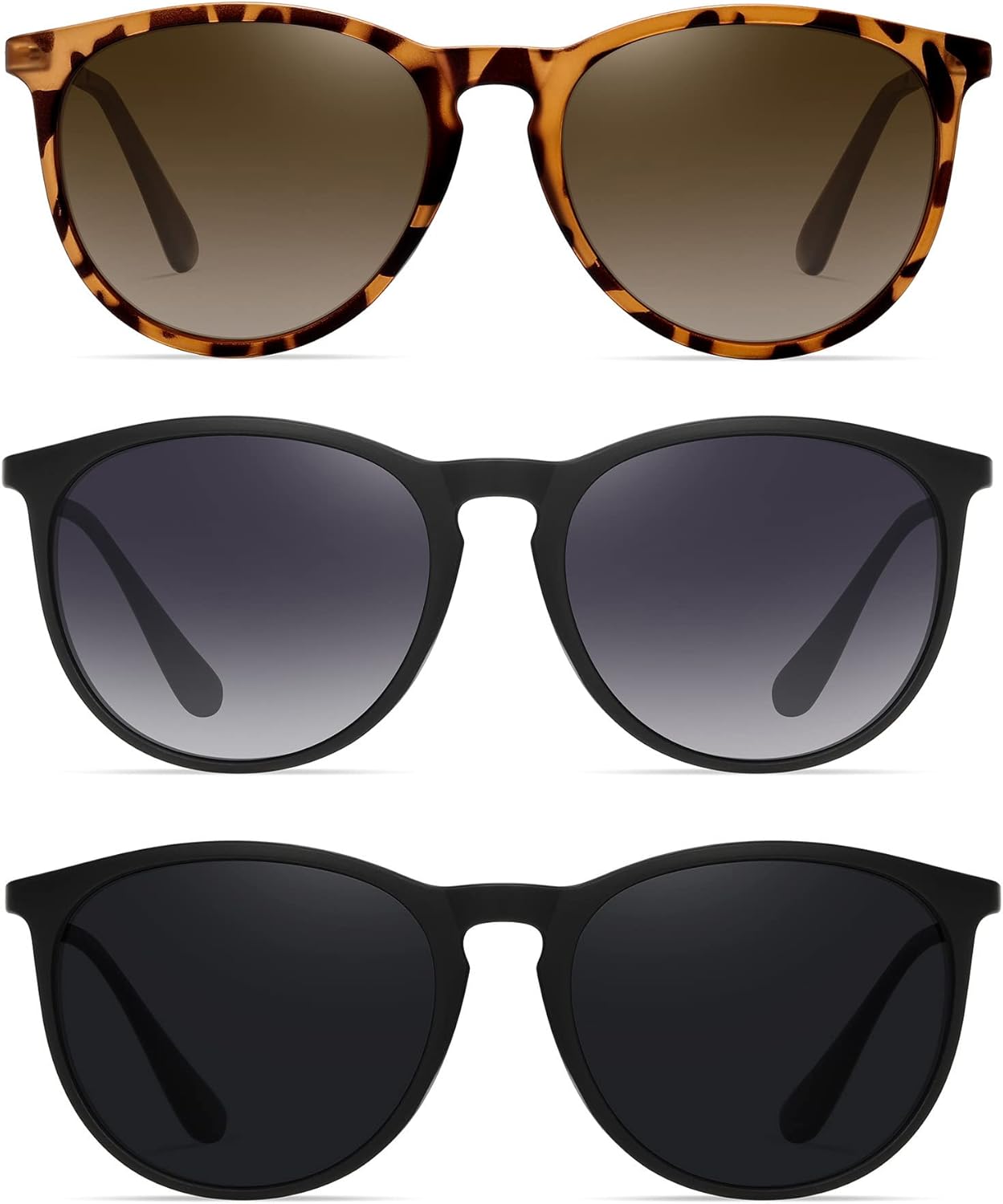 WOWSUN Retro Polarized Sunglasses Womens 2026 Trendy Round Classic Glasses - Image 7