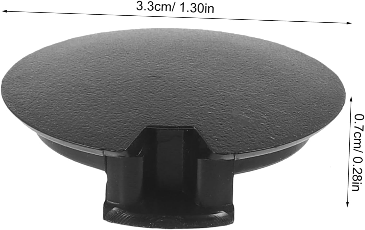 2pcs Vehicle Bumper Rubber End Caps Compatible Easy to Install Bumper Tube Plugs Lightweight and Tow Hitch Covers for