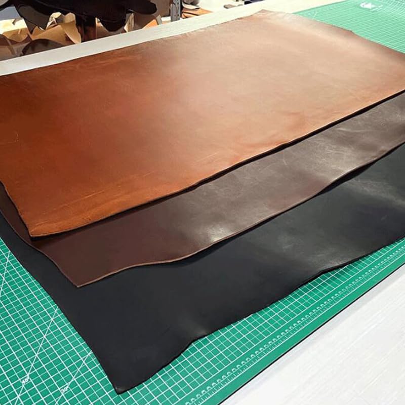 KEMTAT 3.5mm Stiff Cowhide Leather Vegetable Tanned Cow Leather