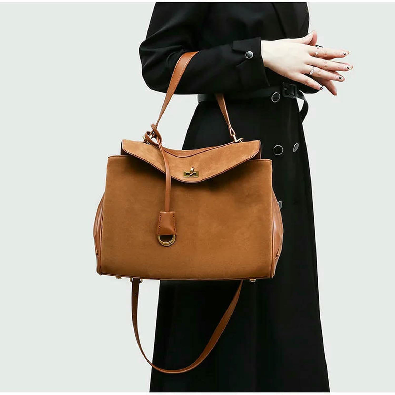 Women'S Handbags Woman Frosted Fashion Versatile Trend Shoulder Bags Soft Ladies Satchel Purse Travel Work