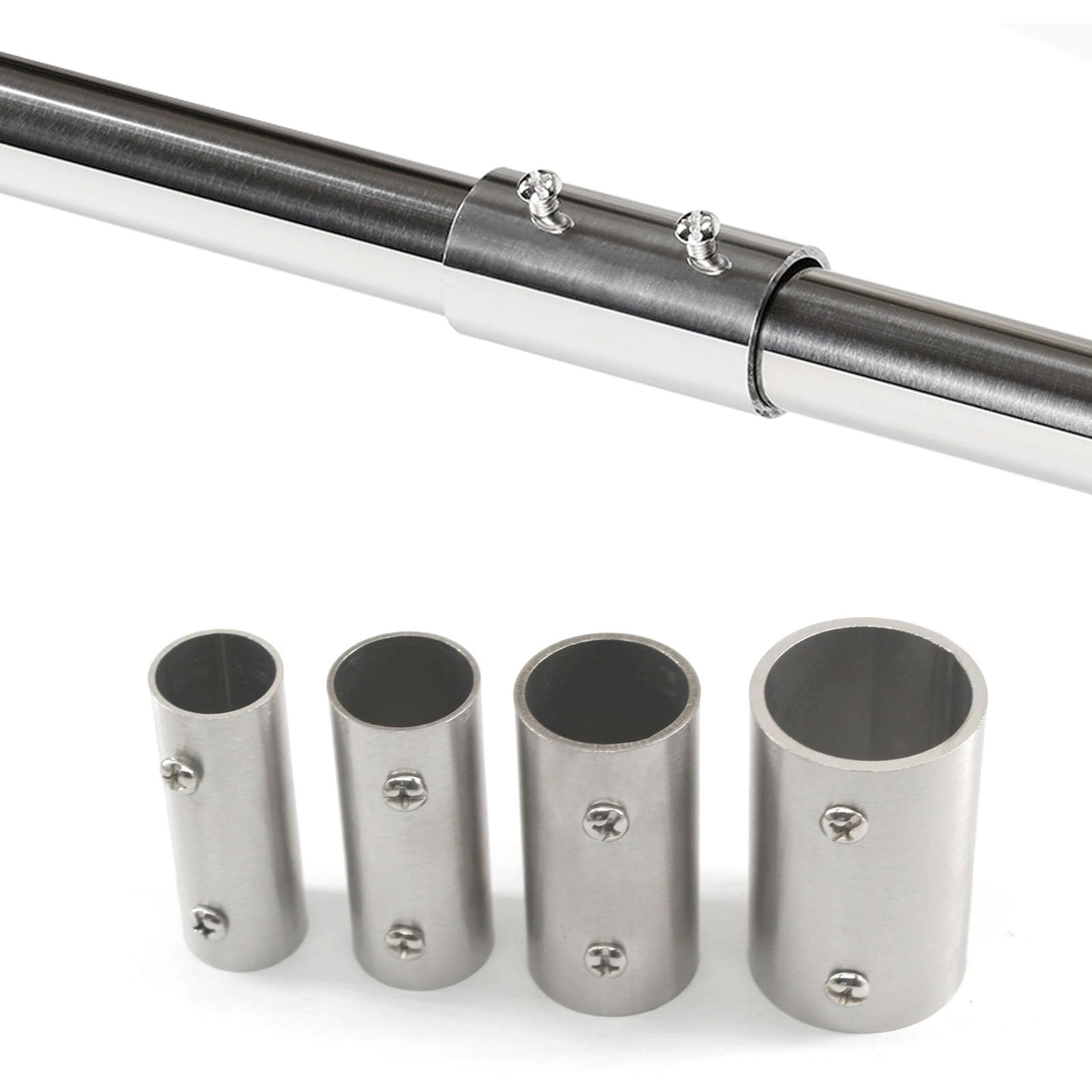 Sourcing Map 2 Raccordi A T Per Corrimano Nautico – Acciaio Inox 316 Per Tubi Da 25mm, Connettori Per Ringhiere E Scaffali