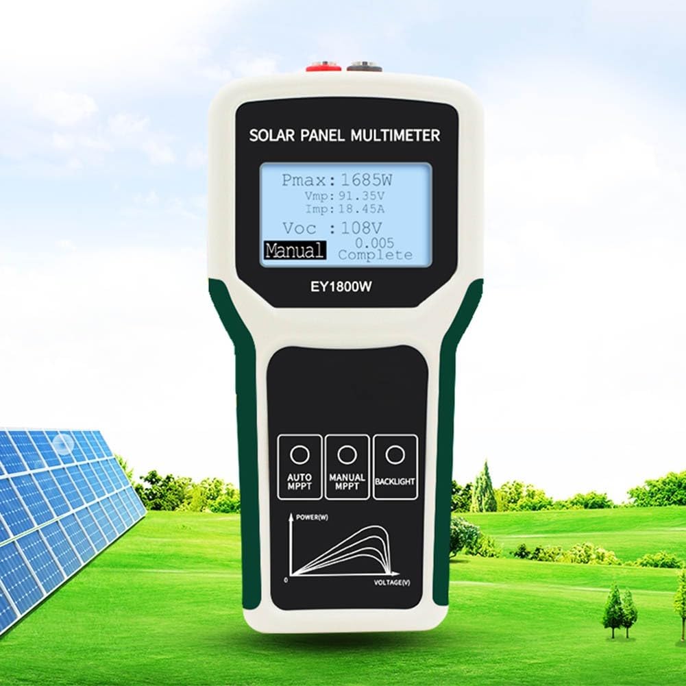 Probador del sistema fotovoltaico, Multímetro de panel solar, Equipo de prueba, Herramientas de instalación solar, Equipo de diagnóstico fotovoltaico