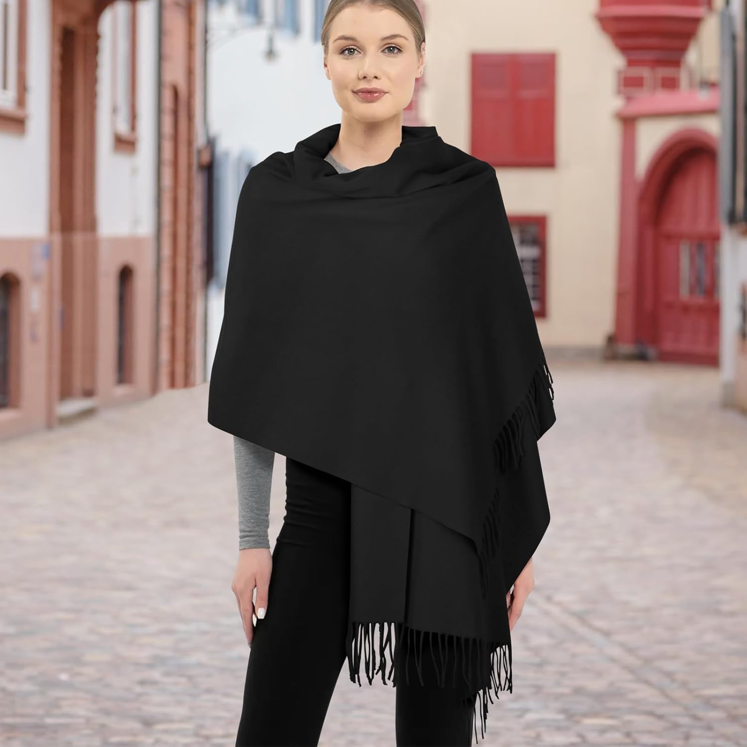 Winter Scarf for Women Pashmina Shawls and Wraps for Evening Dresses Wedding Party Bridesmaid Warm Long Scarves Shawl - Image 7