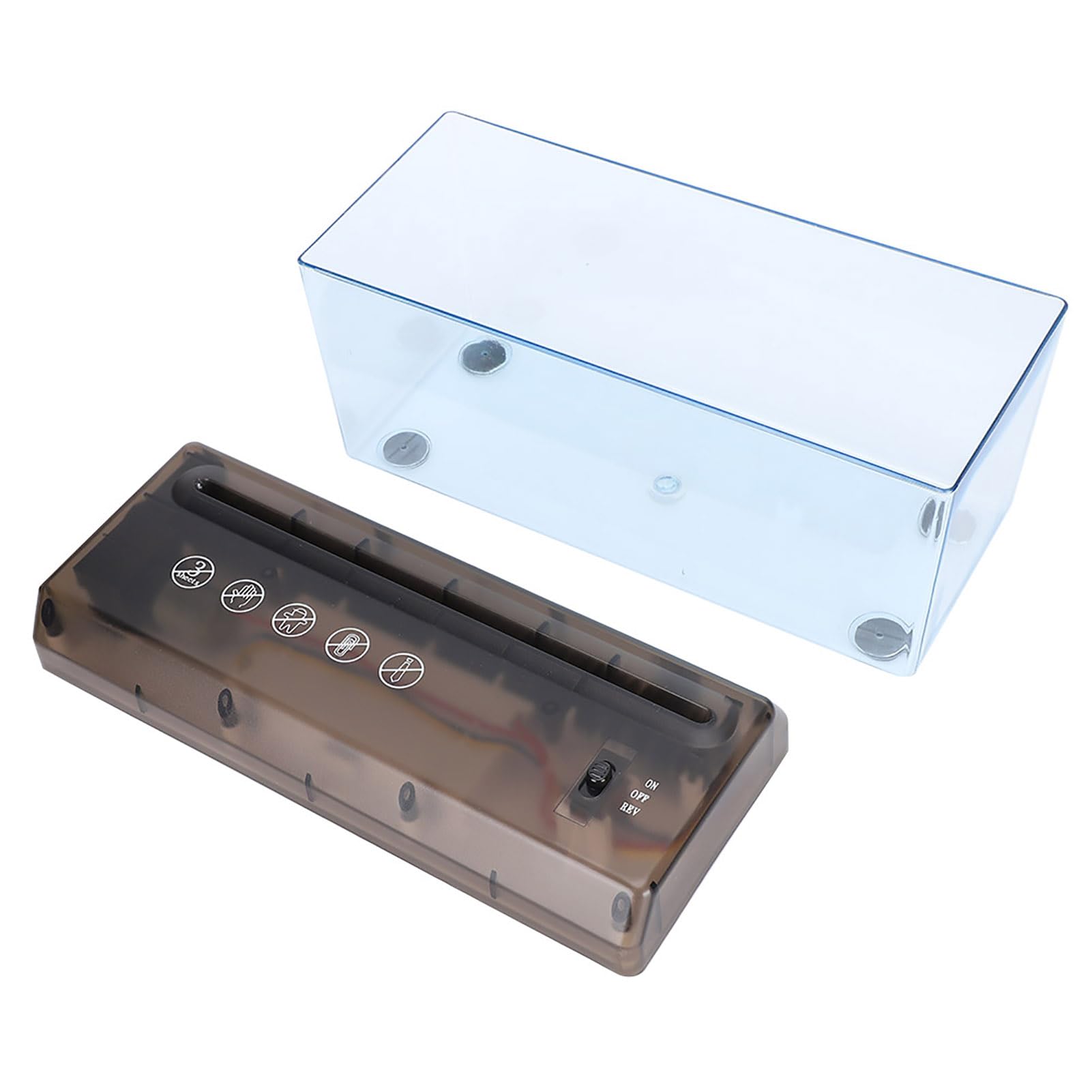Mini niszczarka papieru pulpit antypoślizgowa podkładka silikonowa USB biurowa elektryczna mała niszczarka papieru A4