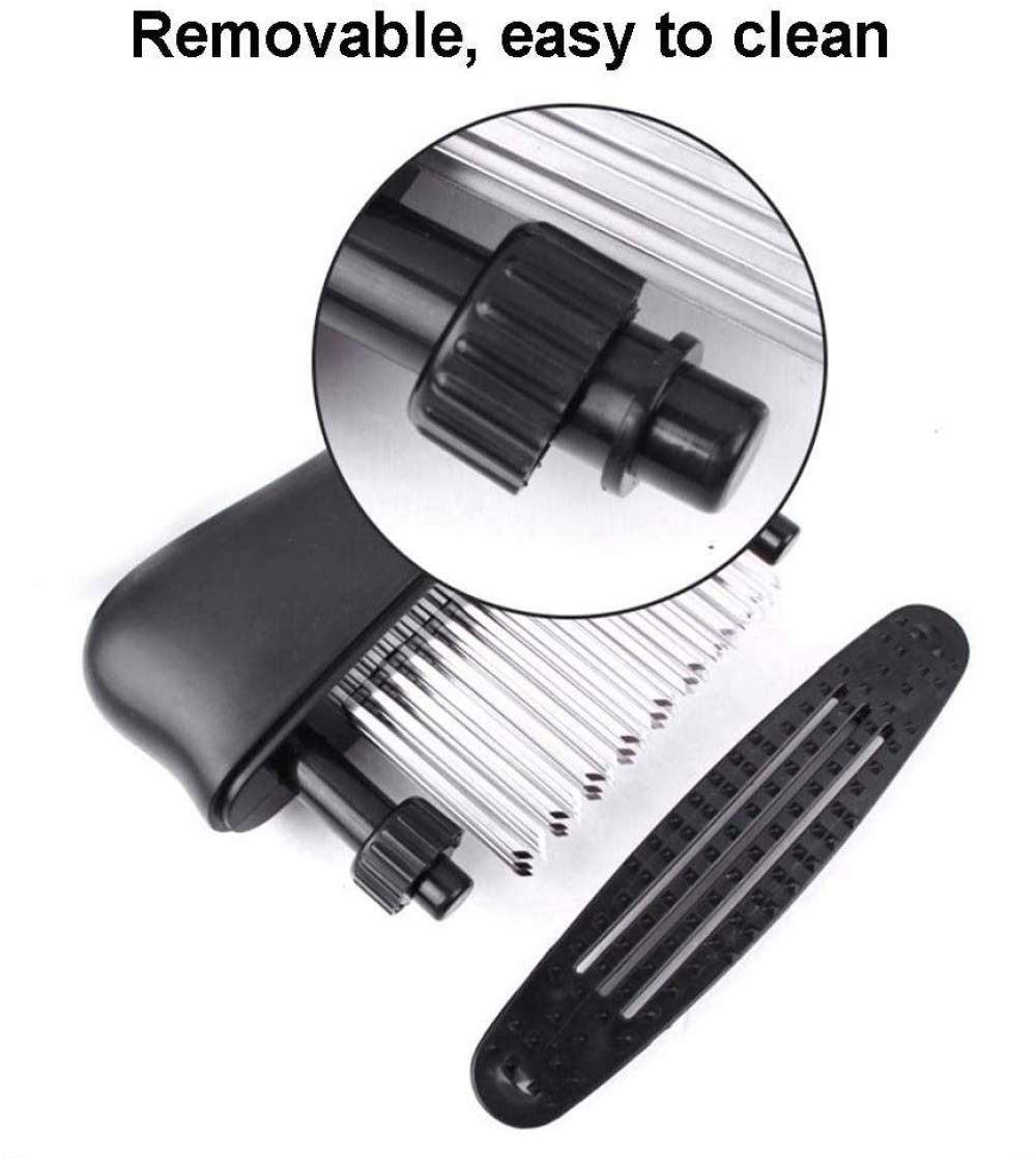 Batticarne 48 Lame in acciaio inox Batticarne Utensile da cucina Strumento professionale per affinare carne per manzo, bistecca, pollo, maiale e vitello