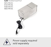 Vista 5 de WAC Iluminación de paisaje, repisa LED 12V camino y área luz 3000K cálido incorporado LED en negro