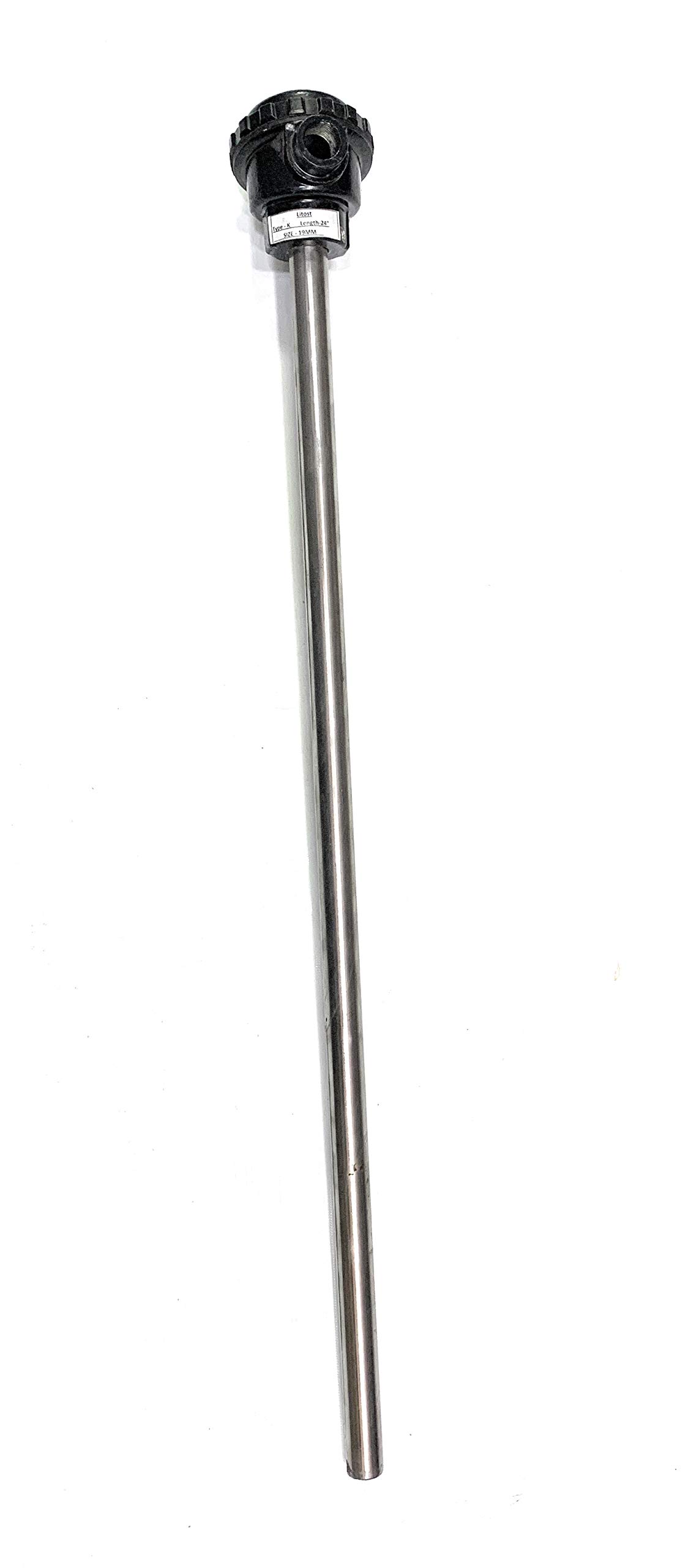 Litost® Thermocouple K- Type temperature sensor Size-19 MM Total Length-24 Inch