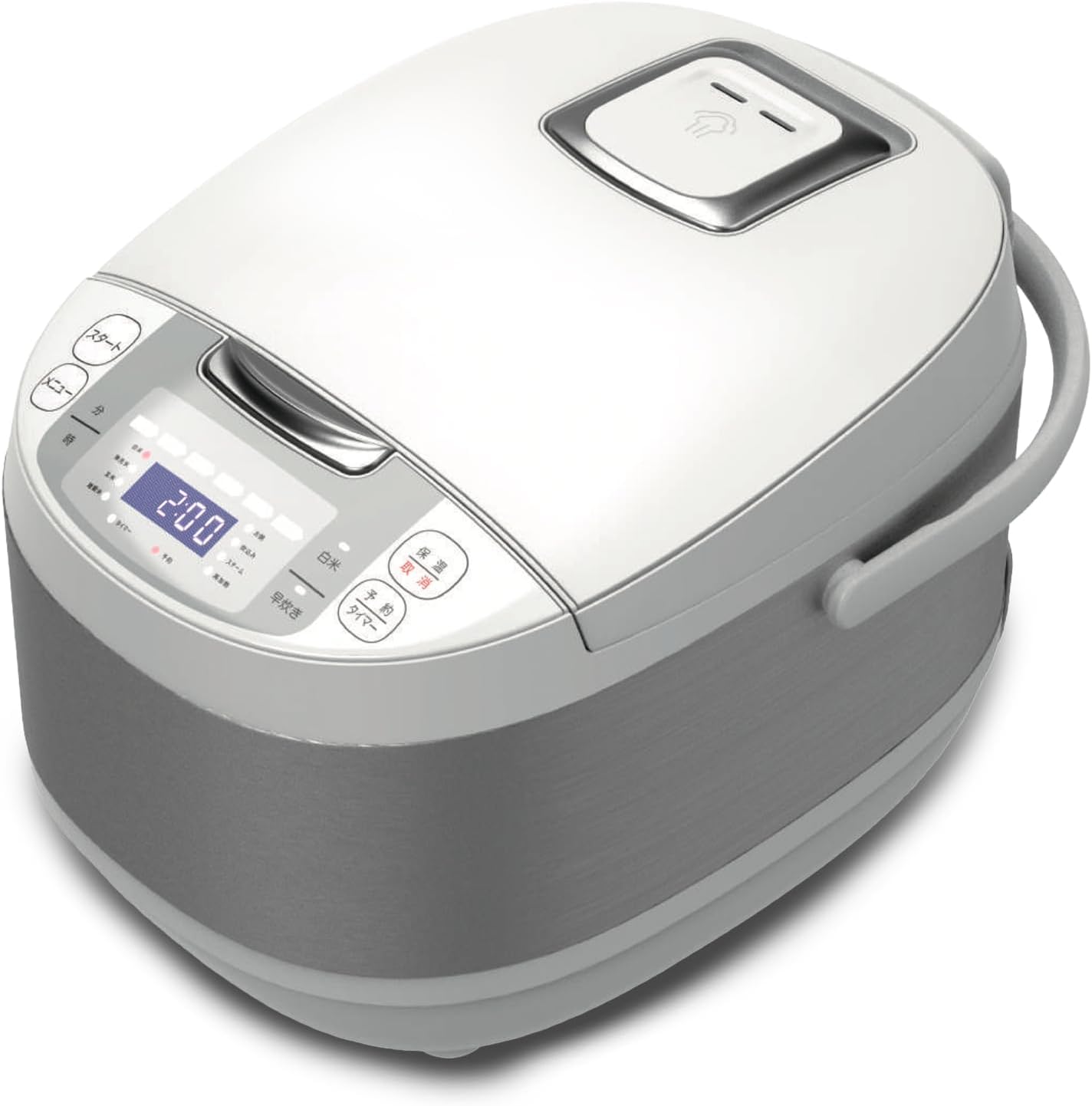 【プラス30日延長保証】 多機能炊飯器 一升 マイコン式 一升炊き 10合 9種のメニュー スチーム皿付属 簡単 シンプル 美味しい モード 蒸し料理 白米 玄米 無洗米 おかゆ 炊き込みご飯 炊飯ジャー 野菜 蒸し鶏 ささみ 大家族 飲食店 大量 ホワイト