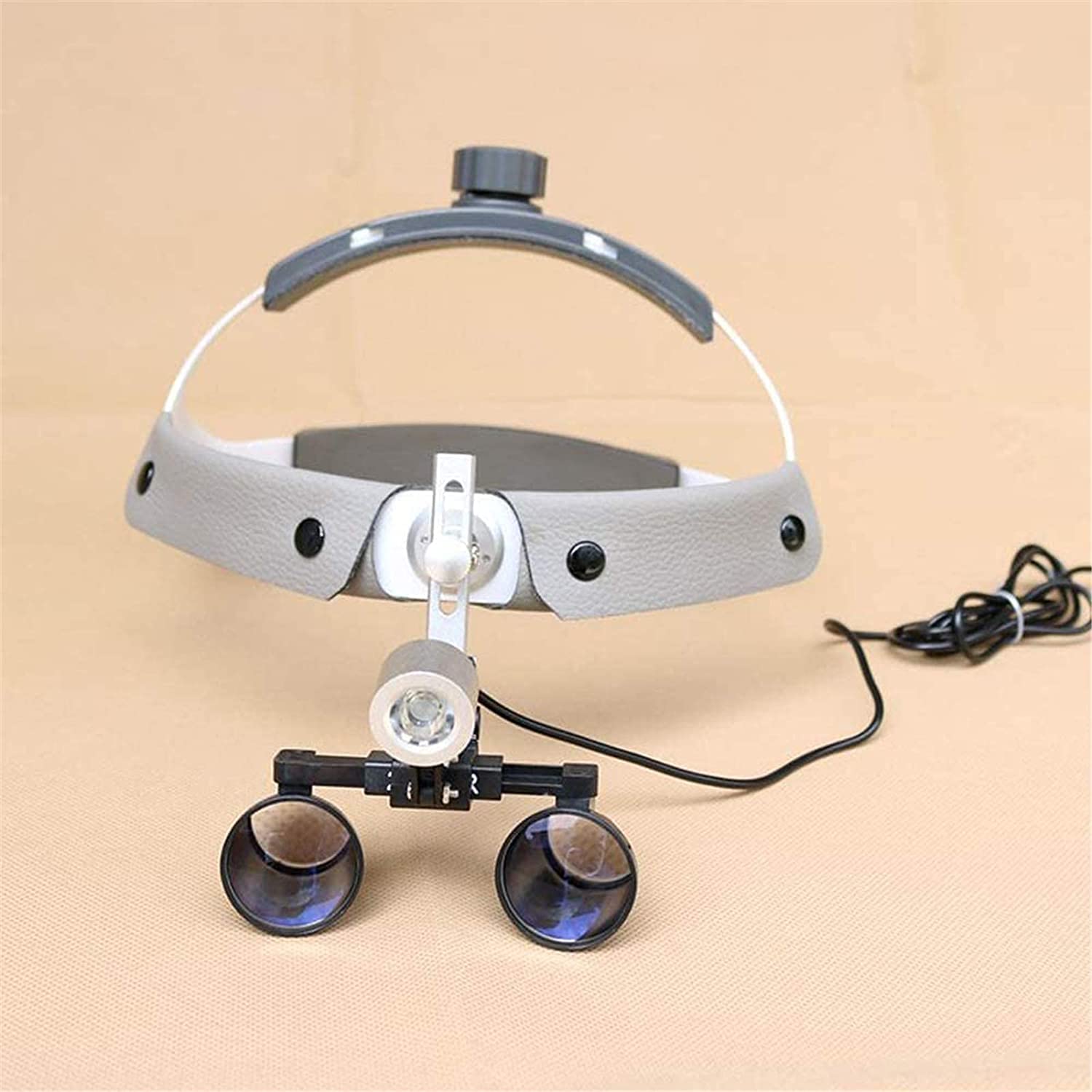 Lente di ingrandimento Lenti di ingrandimento Lente di ingrandimento con fascia, Lente di ingrandimento digitale portatile, Lente di ingrandimento dentale Luce Controllo dell'impianto del canale radic
