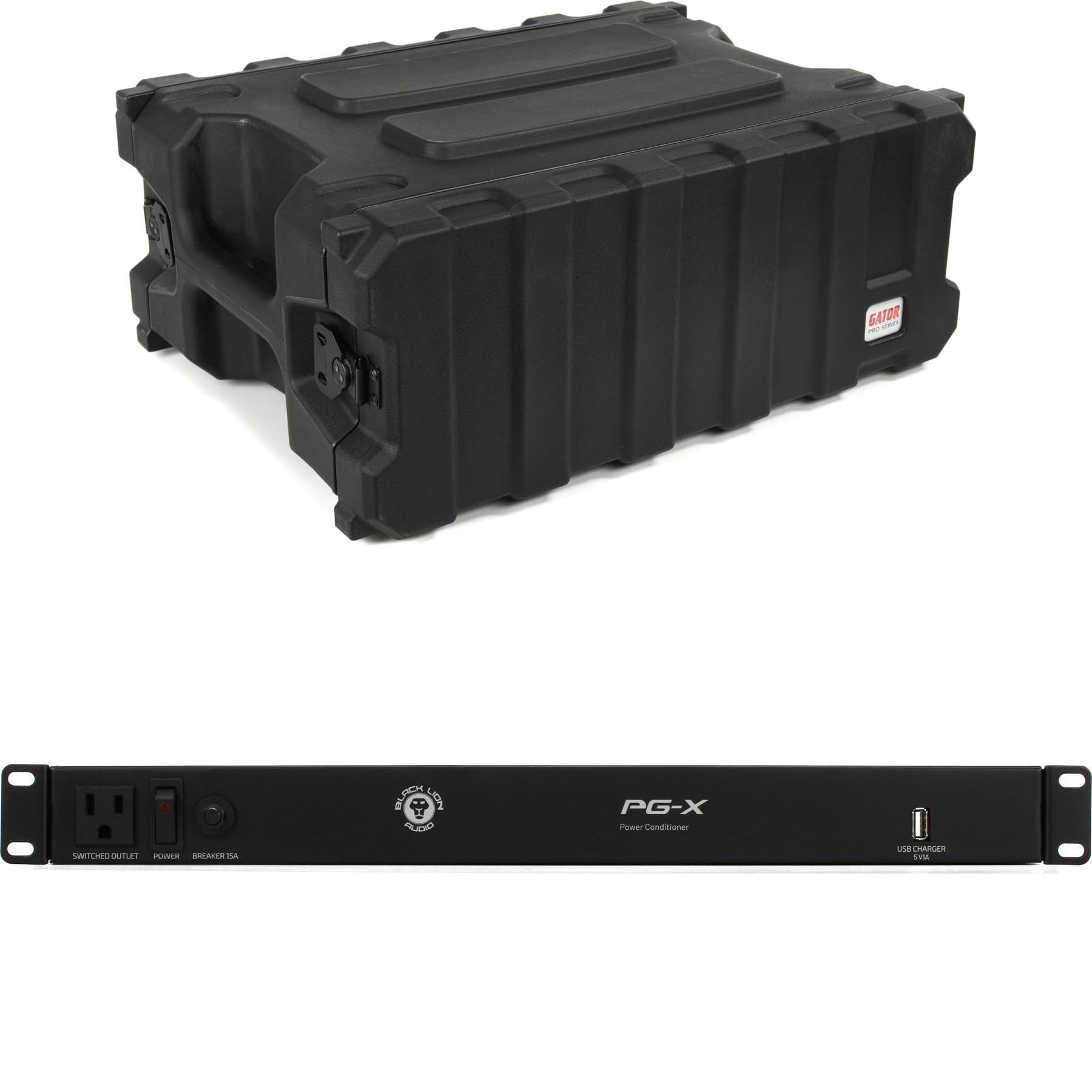 Gator G-PRO-4U-13 Heavy-Duty Shallow Rack Case - 4U with 13