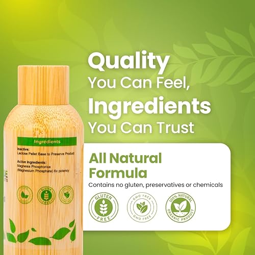 Miniatura 3 de Mag Phos 6X - Remedio relajante para nervios y músculos #8 para contracciones oculares, antiespasmódicos, espasmos musculares, cólicos, dolores de