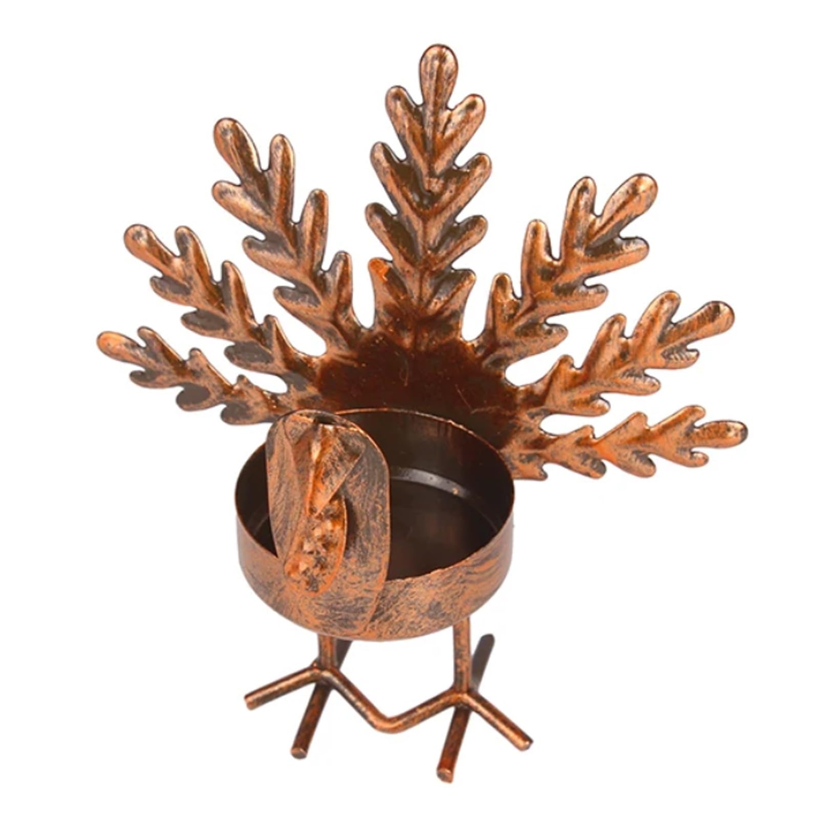 Metal Candle Holders, Thanksgiving & Wedding Candlestick Table Centerpiece for Party Decoration(One Size)