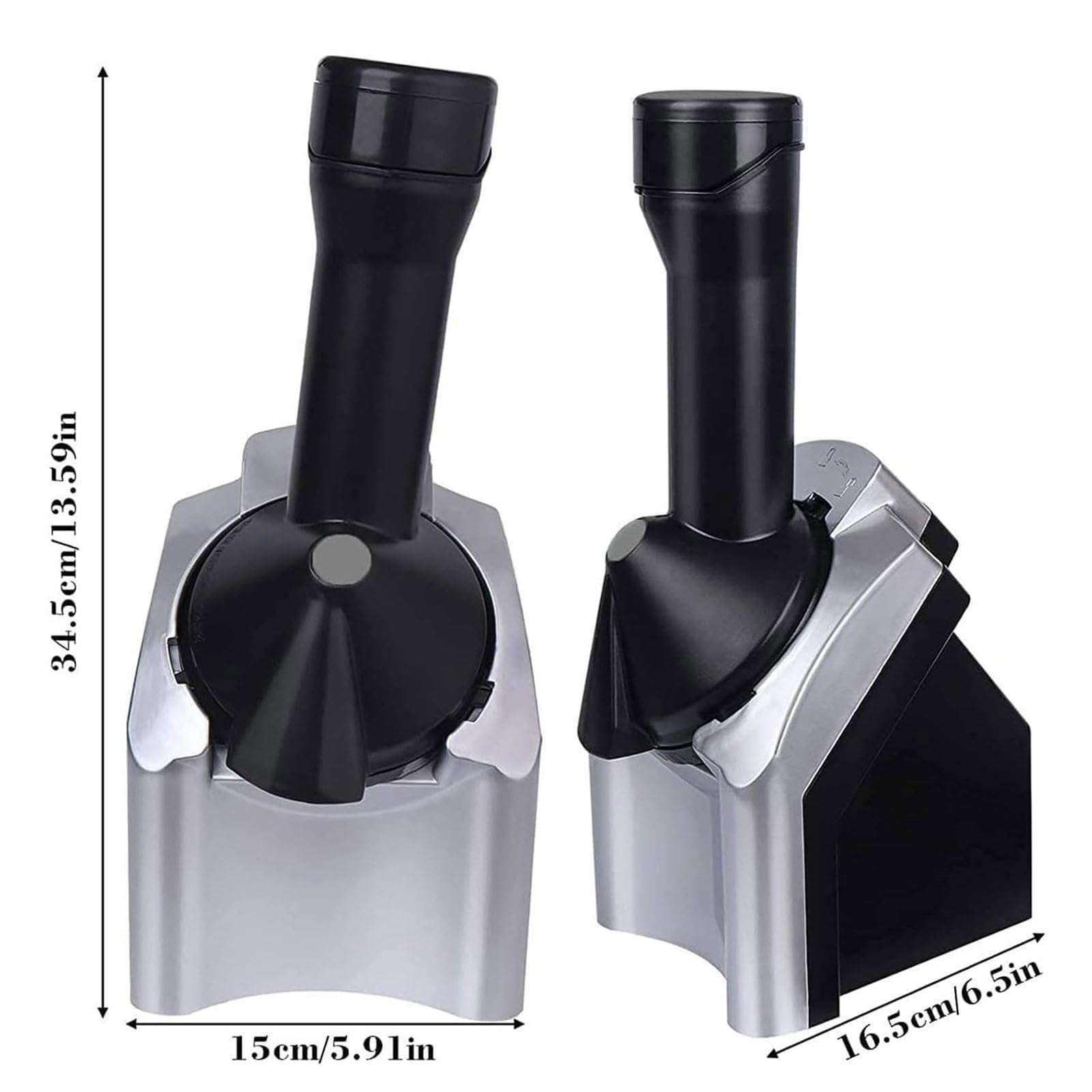 Macchina per Il Gelato, Macchina per Il Gelato per Servire Frutta da Dessert, Macchina per Servire la Frutta Morbida Congelata per Un Servizio Morbido Sano, Yogurt Gelato, Sorbetto, Sorbetto