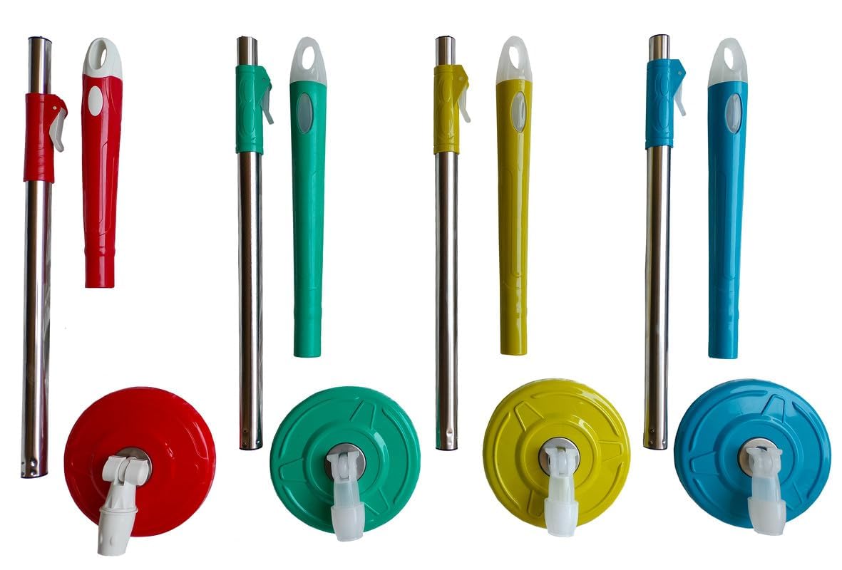 Heavy Swiper Spin Mop Stick Rod Only Without Bucket with 1 Microfiber