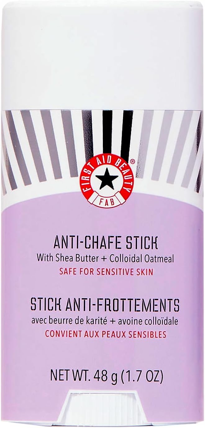 Anti Chafe Stick with Shea Butter + Colloidal Oatmeal – Chafe Guard Keeps Skin Comfortable for 10K Steps, Stops Body Chafing with a Smooth, Non-Greasy Glide – 48 g