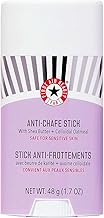 First Aid Beauty - Anti-Chafe Stick with Shea Butter and Colloidal Oatmeal, Clear Sweat-Resistant Chafe Guard Keeps Skin Comfortable for 10K Steps, Safe for Sensitive Skin, Vegan, Cruelty Free, 1.7 oz