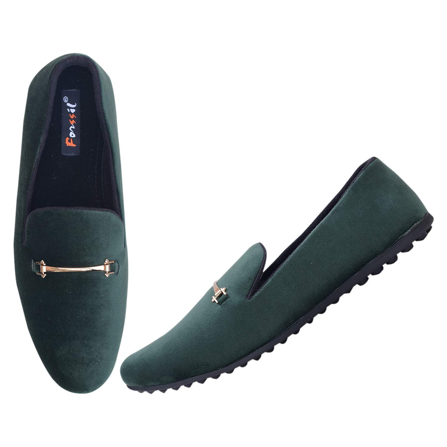 FORSSIL Present Velvet Designer, Comfortable and Amazingly Stylish Loafer and Formal Shoe Specially Design for Men and Boys (FSL-1107) Green (B08FGCBP5M) Amazon Price History, Amazon Price Tracker