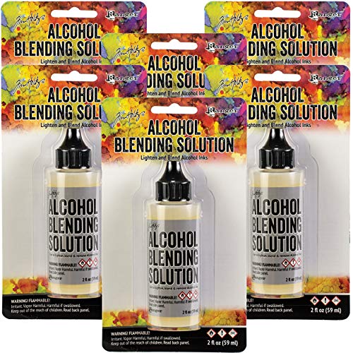 Tim Holtz Alcohol Ink Blending Solution 2oz 6/Pkg 6 Pack