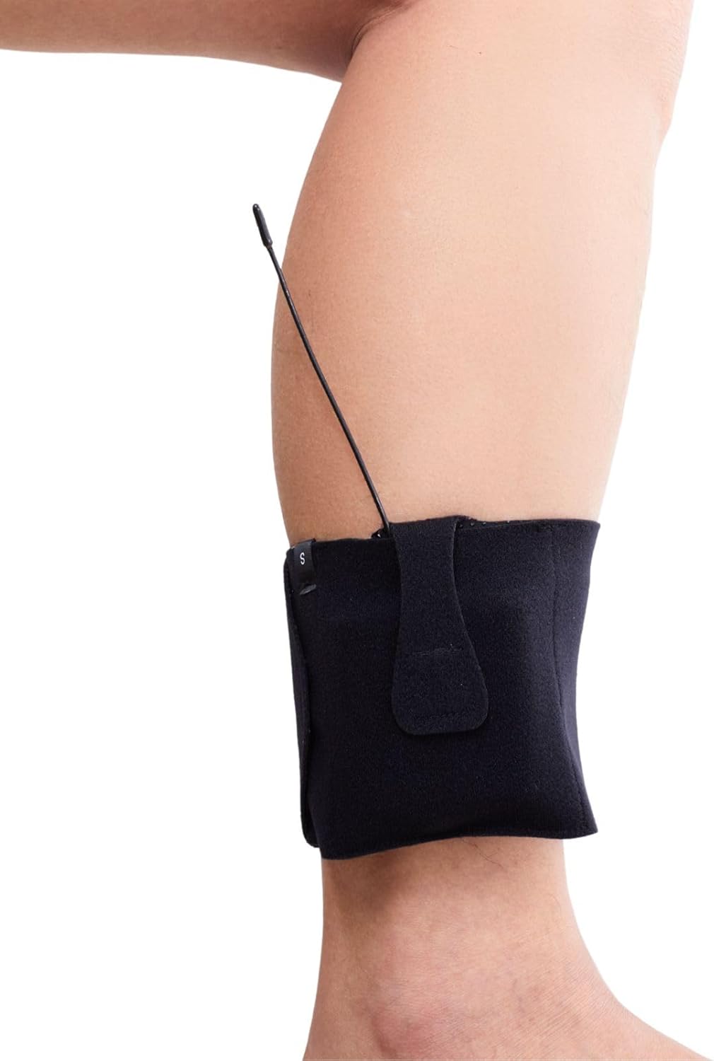 Adjustable Mic Belt for Calf with Closure Breathable & Stretchy, Ideal Mic Belts for Theatre, Fits Most Transmitters as Mic Pack Belt & Microphone Bag