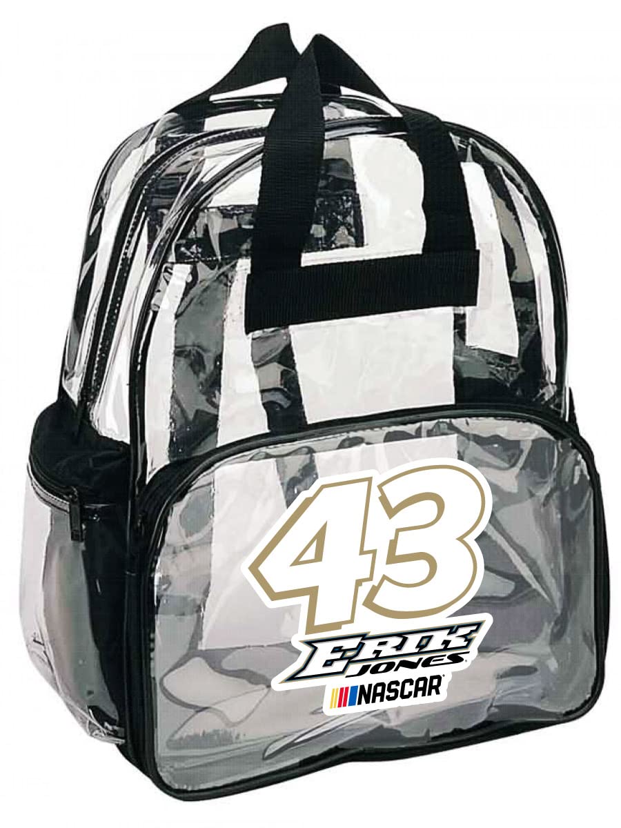 R and R Imports NASCAR Erik Jones Clear View Backpack