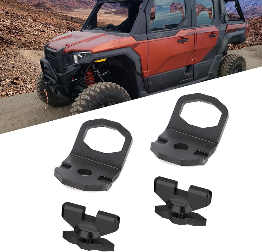 Max D-Ring Tie Down Anchors for Polaris Xpedition Ranger 2024-2025 | Lock And Ride Compatible, Replaces 2889620, 2 Pack
