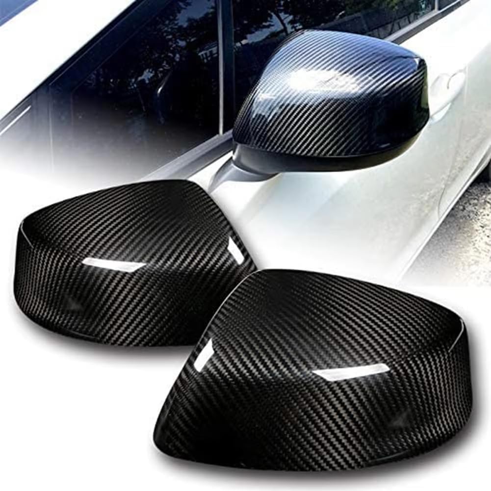 XJPGHA Wing Mirror Covers Caps for Civic 9Th Gen 2012-2015, Sturdy Durable Cover Housing Door Mirror Vehicle Accessory Rearview Side Covers